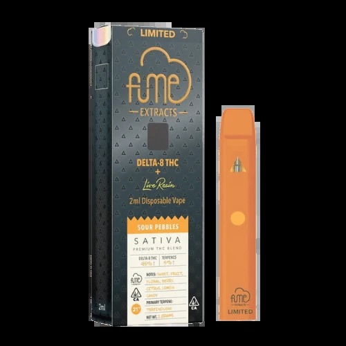 Destilado Fume Sour Pebbles Sativa D8