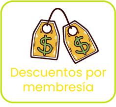 Descuentos por membresía